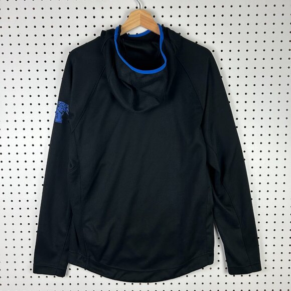 Nike 1 Cent Memphis Tigers Hoodie Small Black Blue Basketball Team Issued Penny - Picture 5 of 7